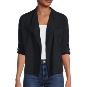 NWT Max Studio Navy Open Front Jacket